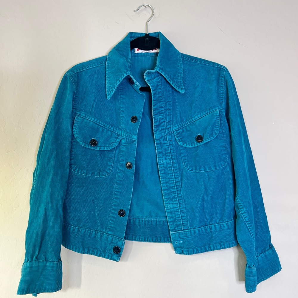 One Of A Custom Cordaroy Willie Nelson Rocker Jac… - image 2